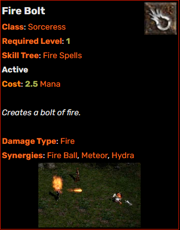 fire bolt
